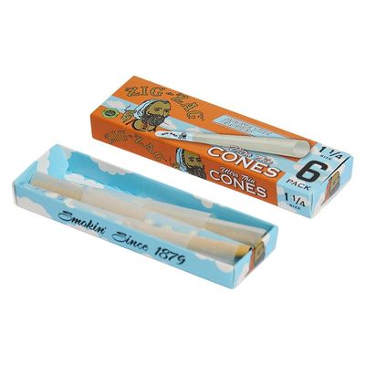 Zig Zag Ultra Thin Pre-Rolled Cones Above The Clouds Limited Edition 1 1/4 6ct