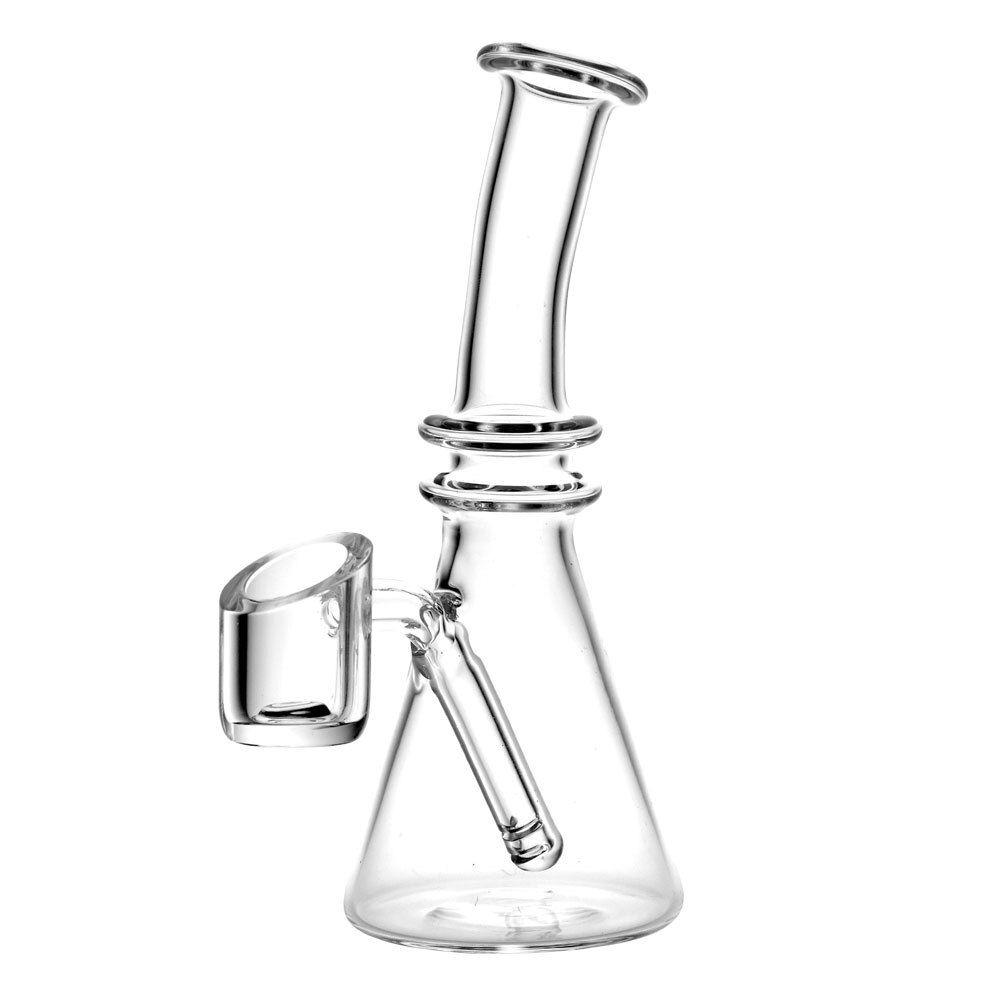 Mini All-In-One Quartz Dab Rig 5&quot; Angle Cut Banger