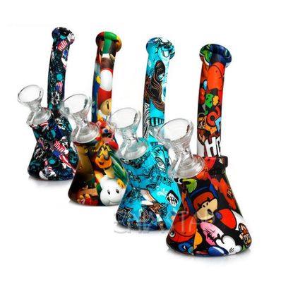 Mini Silicone  Beaker Bong