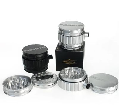 Metal Grinder w/ Pour Spout