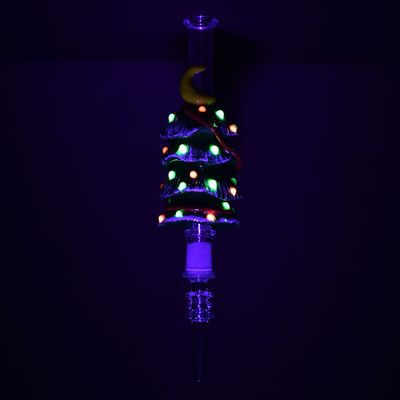 Christmas Tree Vapor Vessel w/Quartz Tip