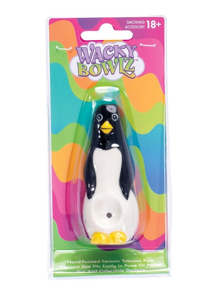 Wacky Bowlz- PENGUIN hand pipe
