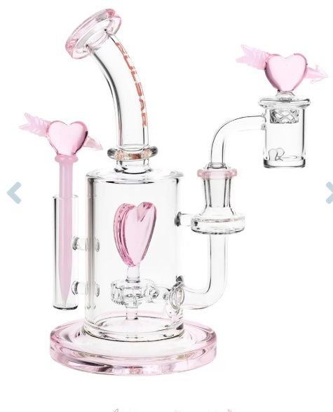 Pulsar Cupid Glass Dab Rig Set 8.25&quot; 14mm F