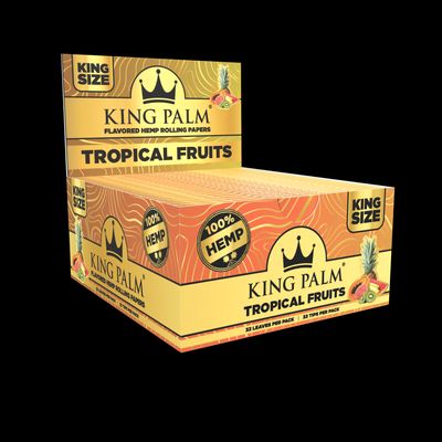 King Palm Hemp Papers &amp; Tips King Size 32ct