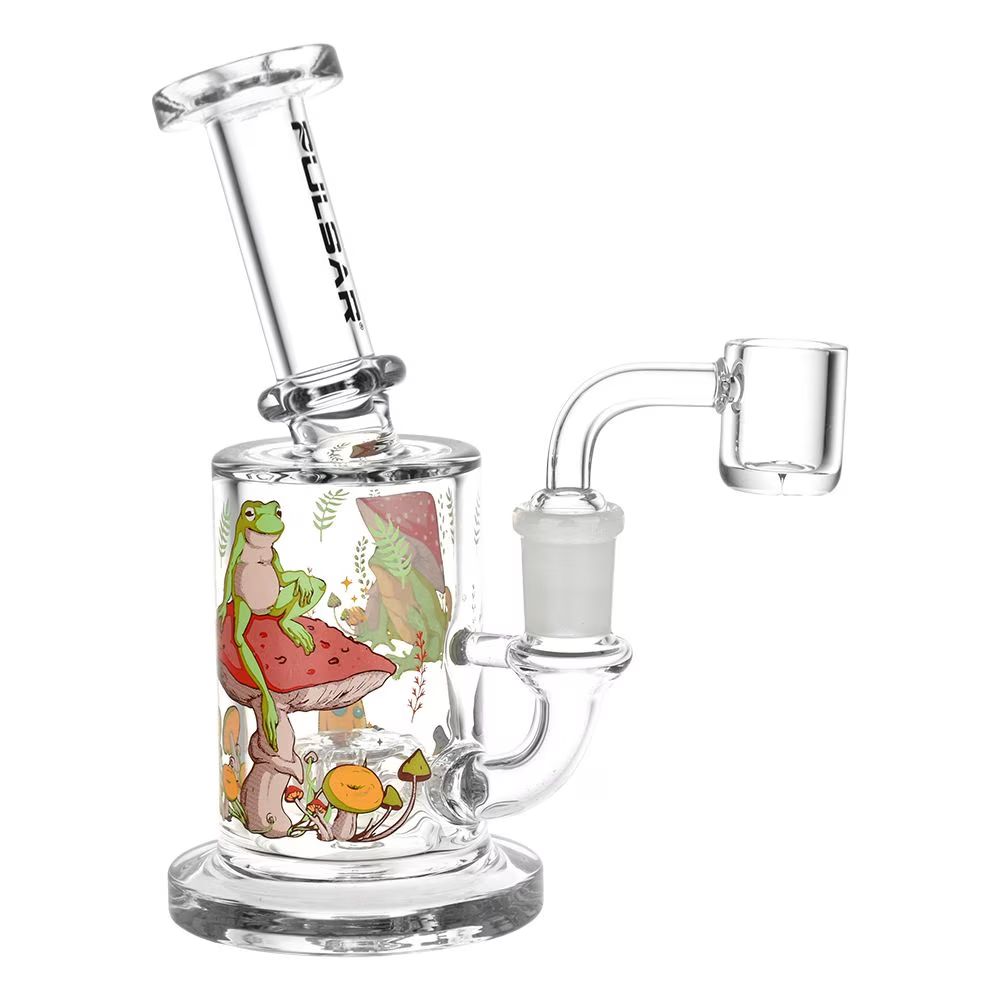 Pulsar Froggy Fun Guy Glass Dab Rig 6.25&quot; 14mm F