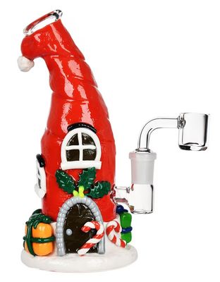 7.5&quot; Santa Elf House Dab Rig