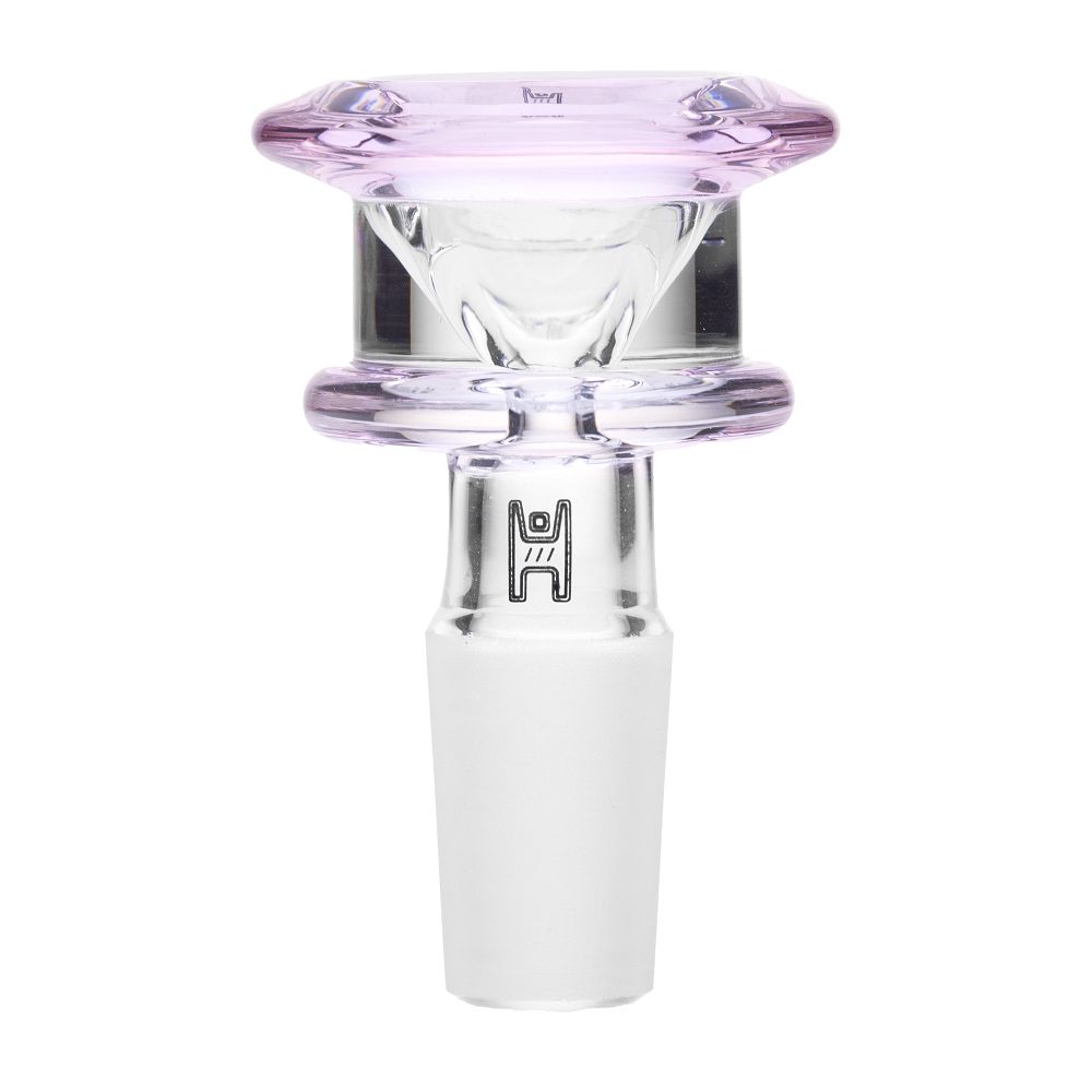 Human Grade Bulb Flower Bowls 14mm, Color: Pink