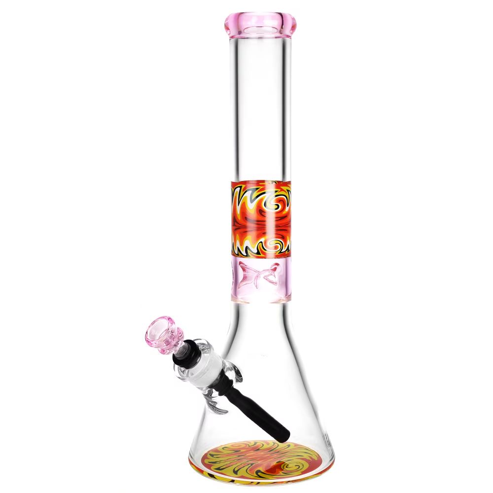 Sentience Wig Wag Beaker Water Pipe 14.75&quot; 14mm F