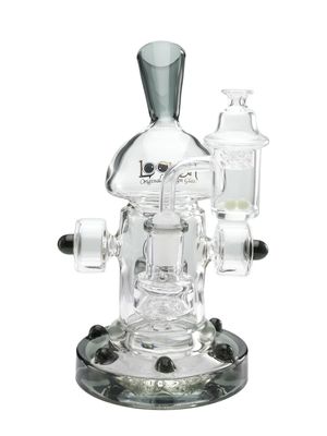 LOOKAH 8&quot; Mini Recycler Percolator Steampunk Water Bong