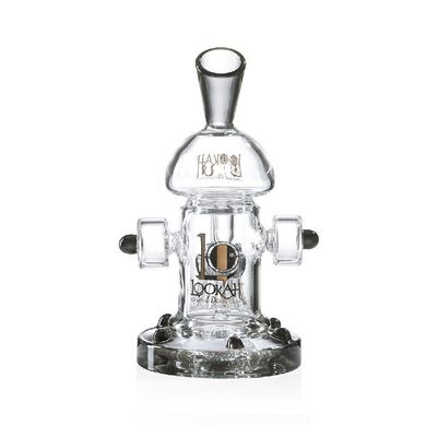 LOOKAH 8&quot; Mini Recycler Percolator Steampunk Water Bong