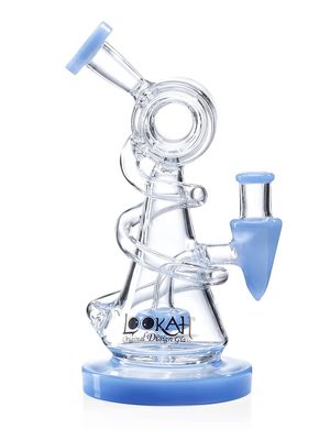 LOOKAH 9&quot; Mini Recycler Spiral Beaker Water Bong