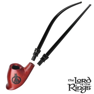 Pulsar Shire Pipes TWO TOWERS Smoking Pipe 12.5&quot;