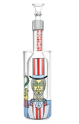 High Times x Pulsar Glass Gravity Water Pipe | Uncle Sam | 11.5&quot; | 19mm F