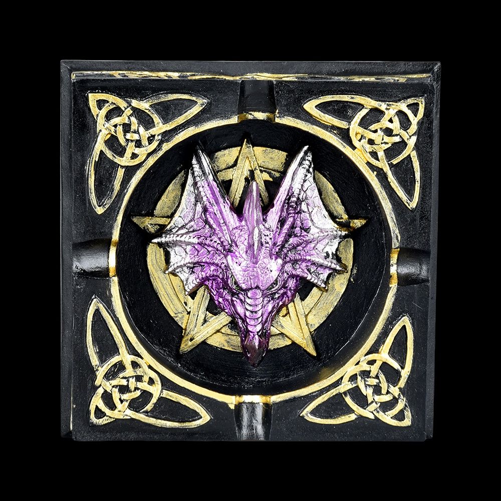 Celtic Dragon Ashtray