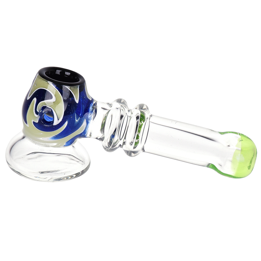 Slime Tip Wig Wag Hammer Glass Hand Pipe | 4.5&quot;