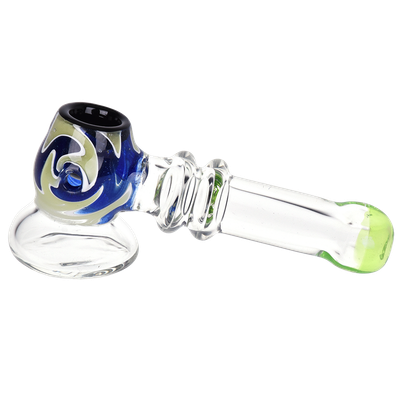 Slime Tip Wig Wag Hammer Glass Hand Pipe | 4.5&quot;