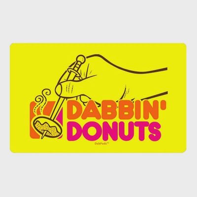 Dabbin Donuts Dab Mat 16” x 10”