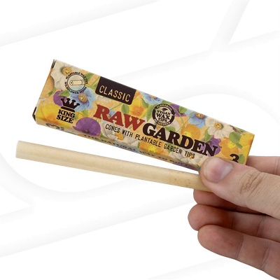 RAW Classic King Size | Garden Cones | 3pk