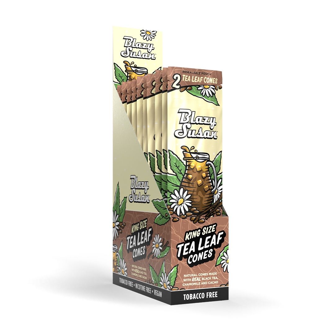 Blazy Susan King Size Tea Leaf Cones 2ct