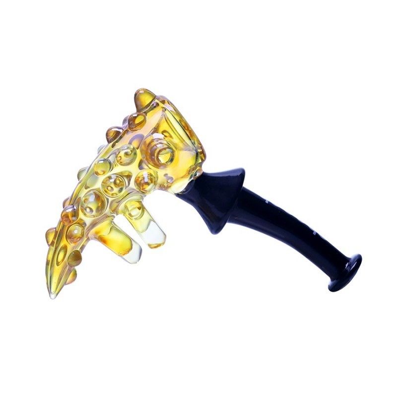 Cheech Glass | 5&quot; Bubble Hammer Hand Pipe | Black