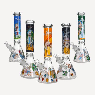 Rick &amp; Morty Beaker Bong
