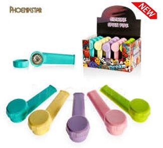 3.5&quot; SILICONE SPOON HAND PIPE | 1pc