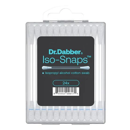 Dr. Dabber | ISO-SNAPS | Isopropyl Alcohol Cotton Swabs
