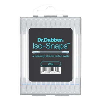 Dr. Dabber | ISO-SNAPS | Isopropyl Alcohol Cotton Swabs