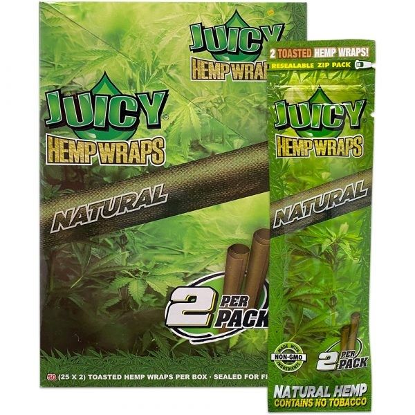 Juicy Hemp Wraps | Natural | 2ct