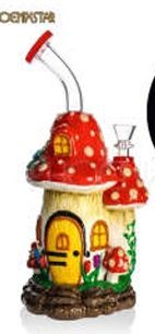 Mushroomtopia 10&quot; Water Pipe