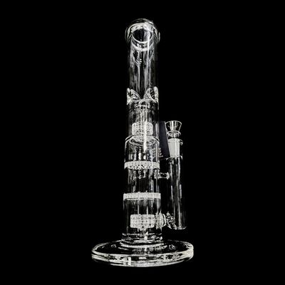 Phoenix Star |14&quot; Quadruple Perc Straight Water Pipe