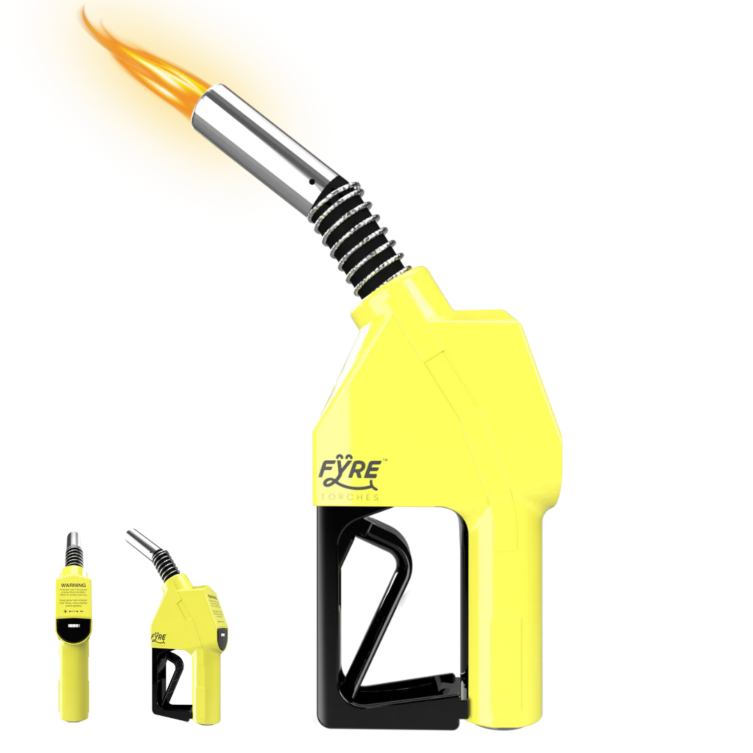 FYRE | Gas Pump Torch by Smyle Labs, Color: Yellow