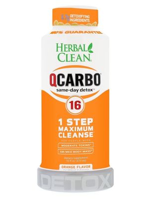 Herbal Clean | QCarbo16 | Same Day Detox | 16oz