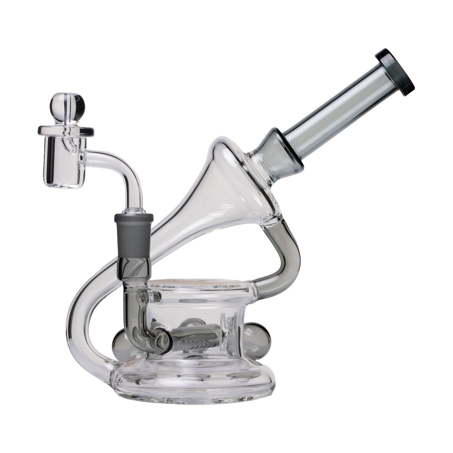 Human Grade | 7.5&quot; | Recycler 45 Rig | Triple Marble