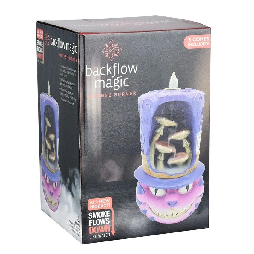 7&quot; Cheshire Cat | Backflow Incense Burner