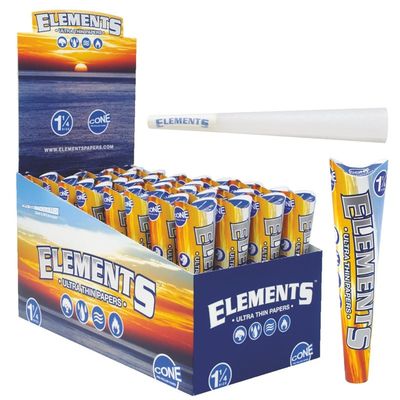 Elements | Ultra Thin Cones | 1 1/4 | 6pk