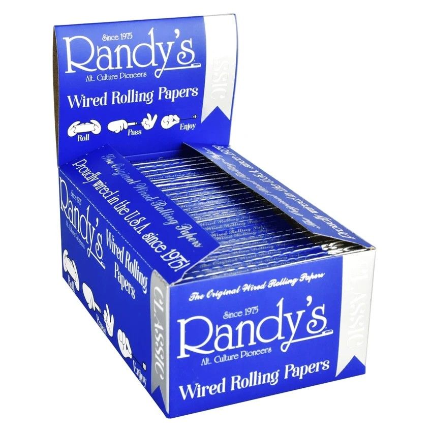 Randy&#39;s | Wired Rolling Papers | Classic | 24/pk | 1pk