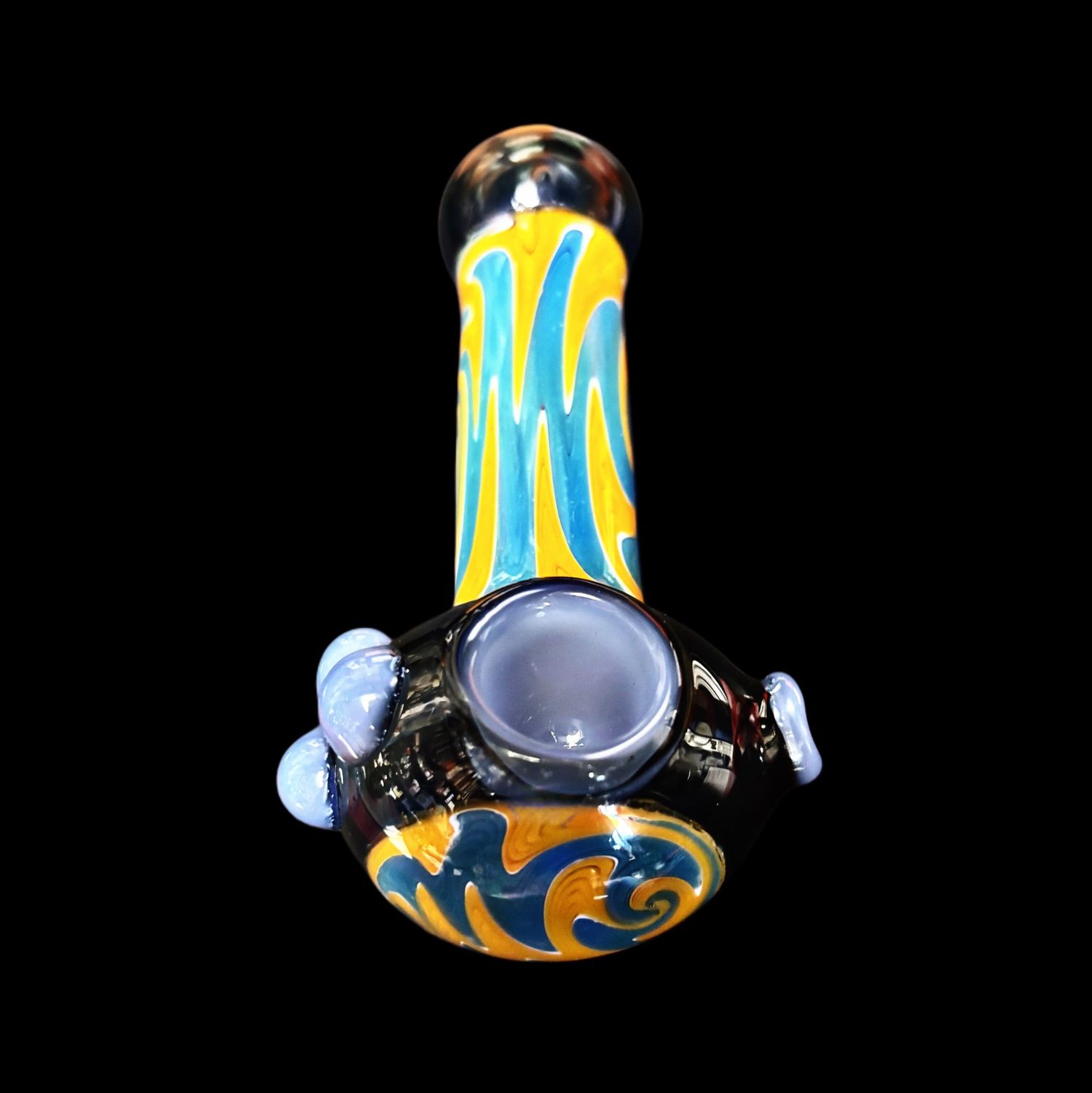 Unified Reality | Wig Wag | Glass Spoon | Hand Pipe, Color: Blue