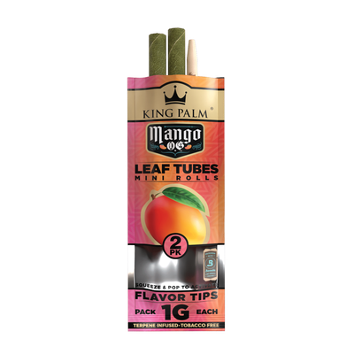 King Palm Mango OG Leaf Tube Minis 2ct