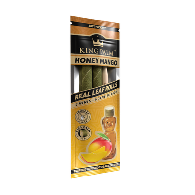 King Palm Honey Mango Leaf Cones Minis 2ct