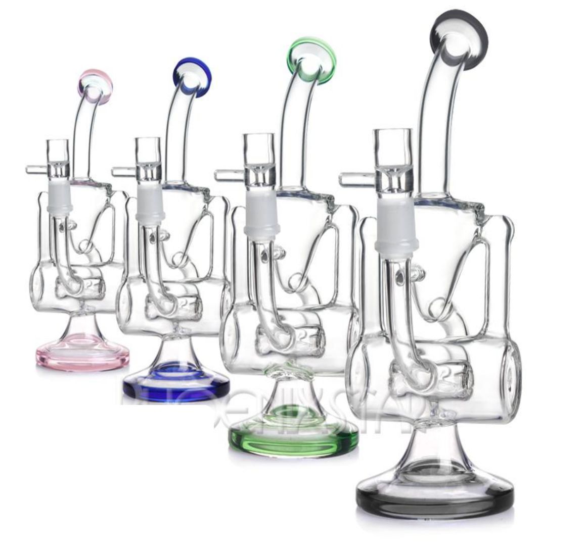 9" Inline Perc Recycler