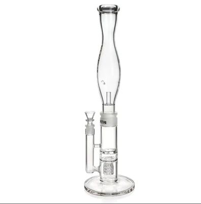 17.5" Phoenix Star Detachable Helix Double Perc Bong