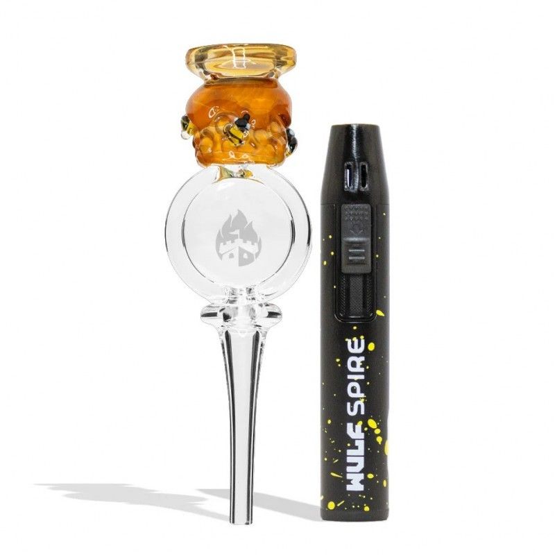 Wulf Mods x Empire Glassworks | Honey Straw Kit, Style: Beehive