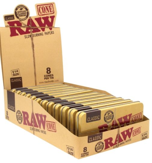 RAW | Classic 11/4 Cone Tin