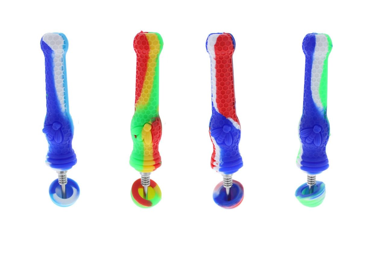 Honey Bee | Silicone Nectar Straw | 10mm | Ceramic