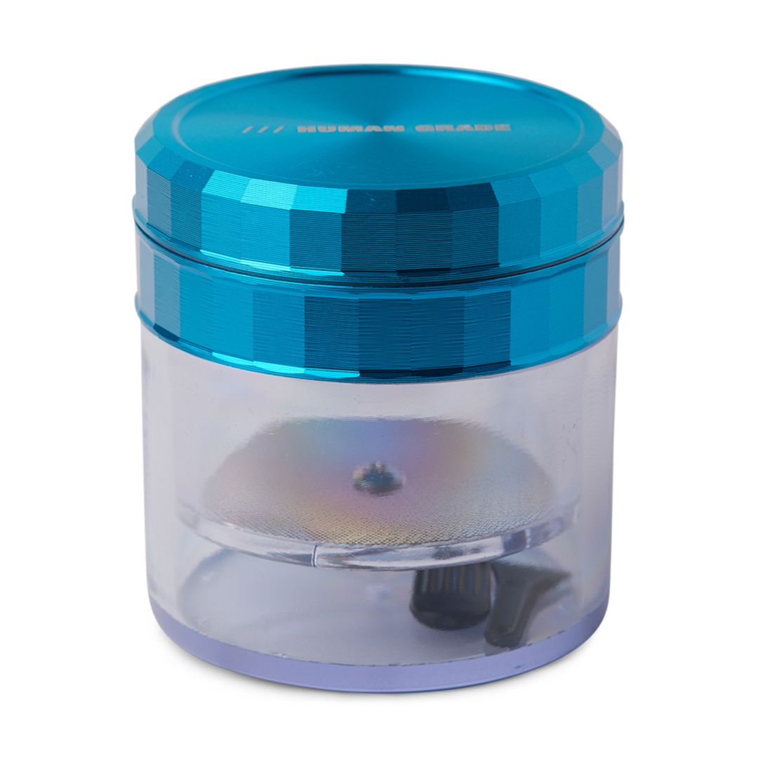 Human Grade | Storage Grinder | 2.5" | Model 1A, Color: Light Blue