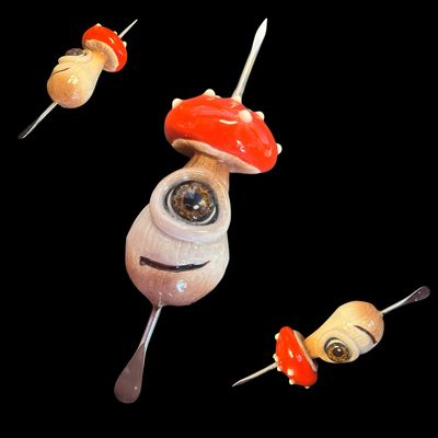 Mushroom Monster Metal Dab tool