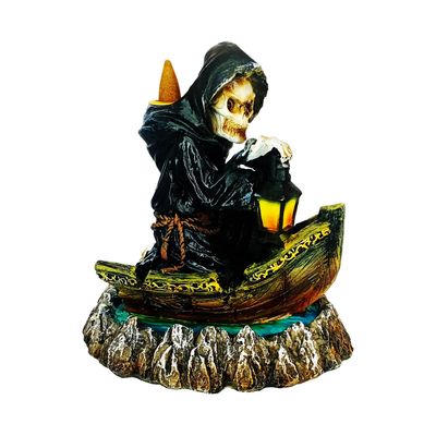 Reaper Lamp Back Flow Incense Burner