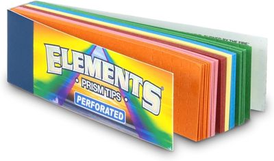 ELEMENTS | PRISM | Perforated | 50 Tips / Booklet