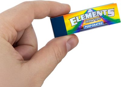 ELEMENTS | PRISM | Perforated | 50 Tips / Booklet
